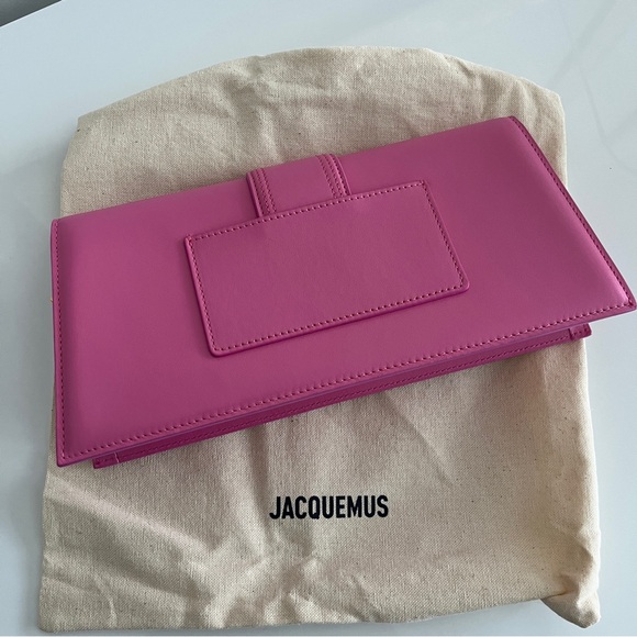 Jacquemus Pink Leather Le Bambino Long Bag - Picture 3 of 10